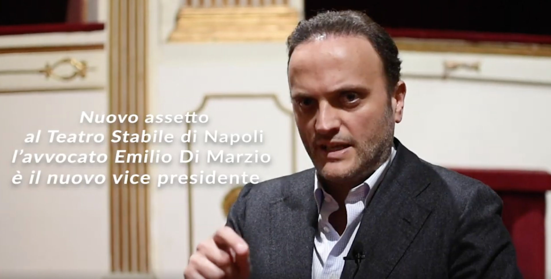 Intervista al neo vice presidente del Teatro Stabile di Napoli, l’avvocato Emilio Di Marzio