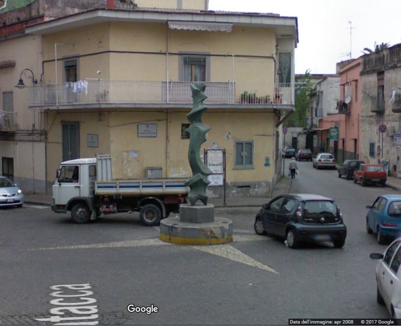 San Giorgio: Cucù, la Dea Trifase non c’è più. Sparisce nel nulla il monumento nella Piazza del Pittore