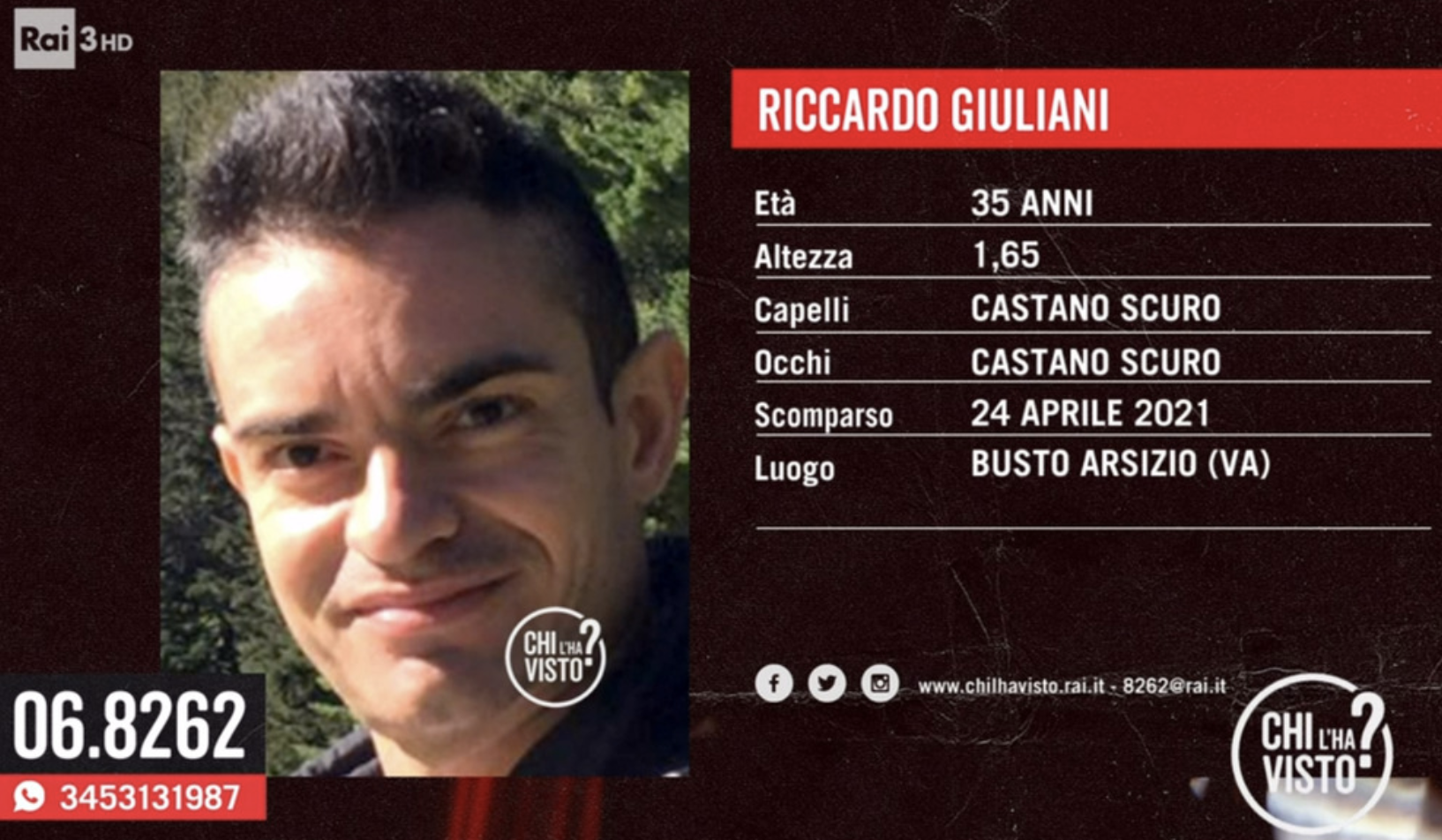 Paura per Riccardo, trovata l’auto con il portafogli. L’appello del papà: “Aiuto”