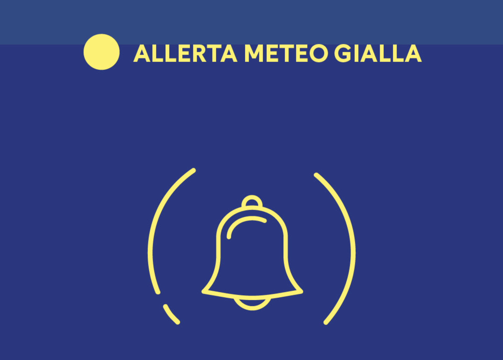 Meteo, allerta Gialla in Campania: in arrivo raffiche di vento e fulmini