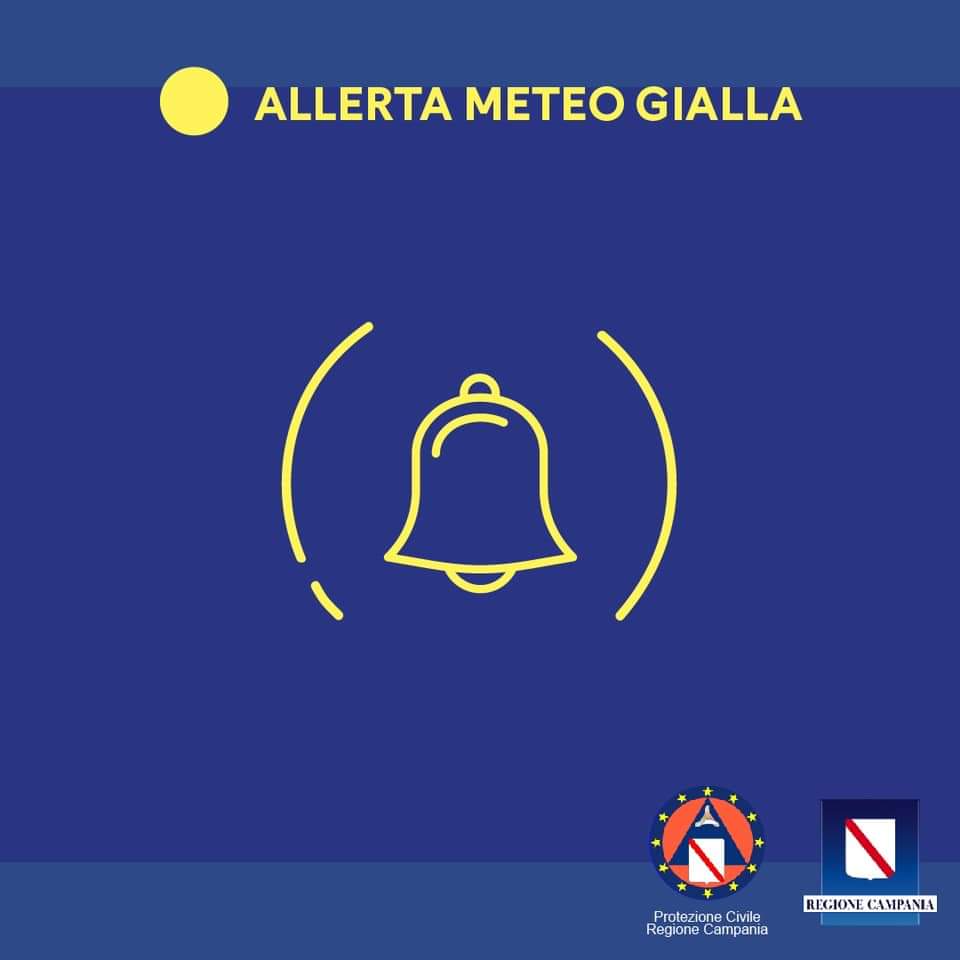 Allerta Meteo in Campania: presto temporali e vento