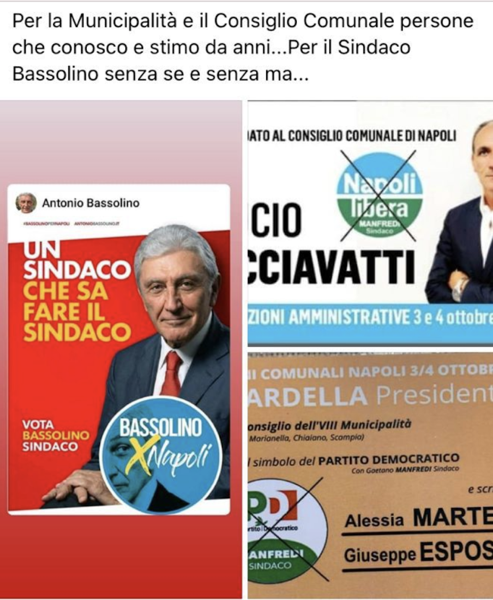 Comunali Napoli, l’incubo di Manfredi è il voto disgiunto. Il caso all’VIII Municipalità