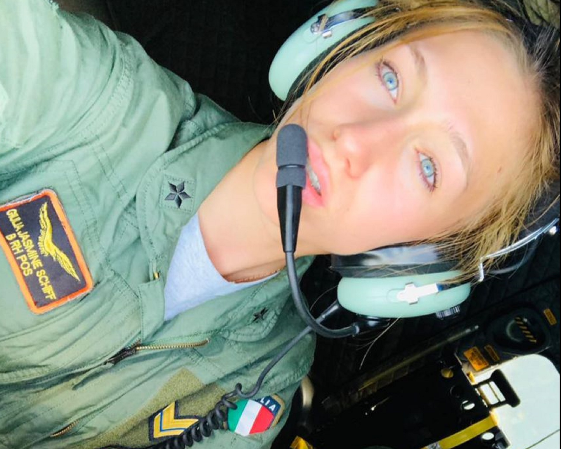 Espulsa dall’Aeronautica miliare Italiana si arruola nell’esercito Ucraino