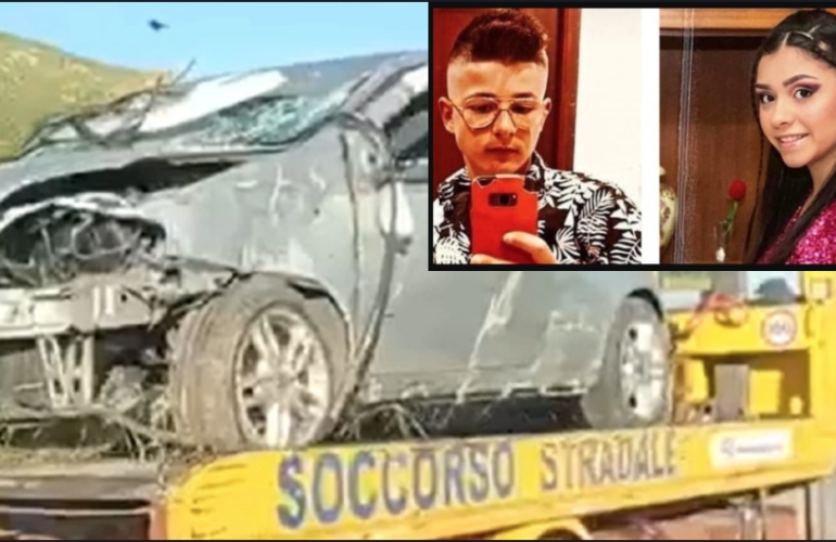 Due giovani morti a causa di un incidente a Corleone