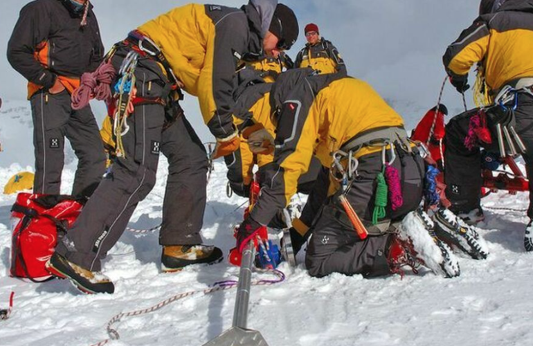 Crollo sul Grand Combin