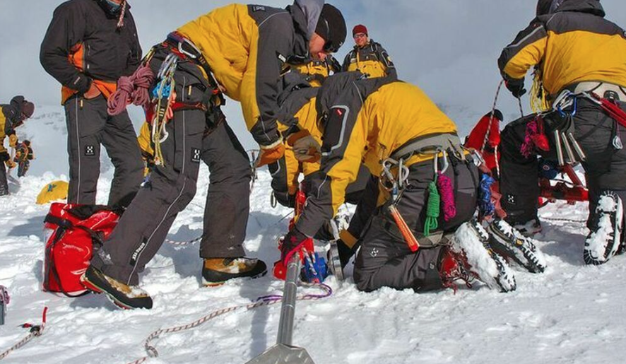 Crollo sul Grand Combin