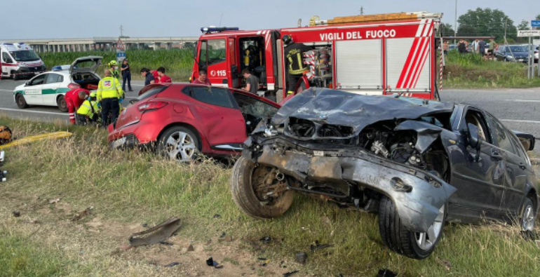 Incidente mortale in provincia di Vercelli