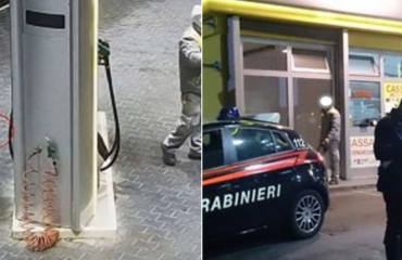 Rapine ai distributori di benzina nel Napoletano