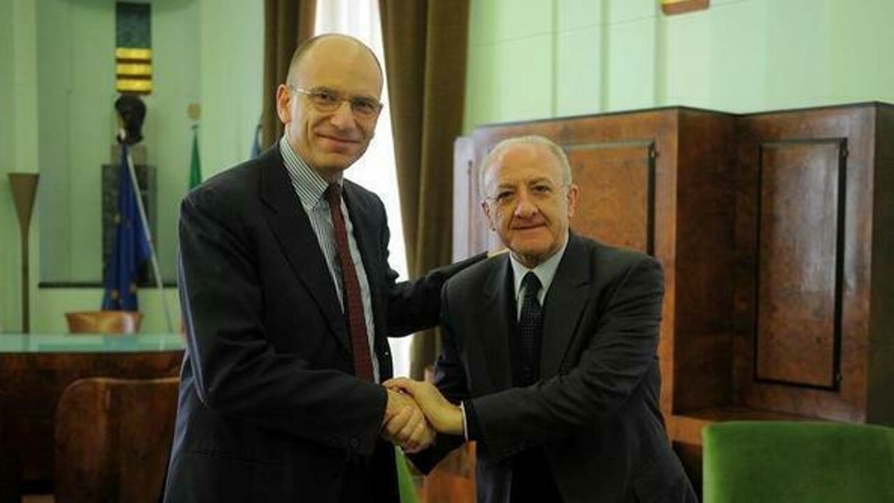 Elezioni, patto De Luca-Letta: ok al terzo mandato e ritorna Franco Alfieri