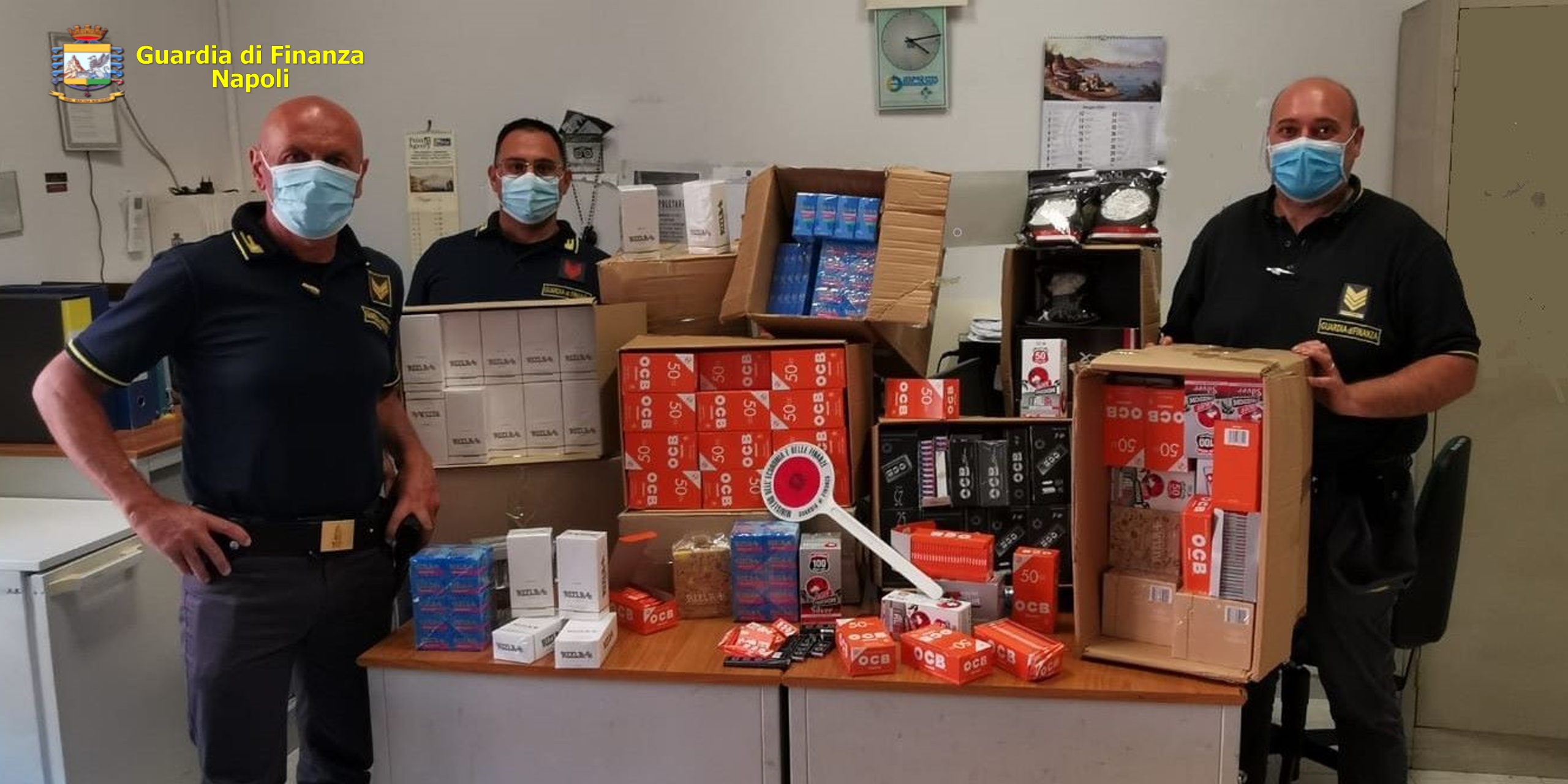 Maxi operazione della GDF: sequestrati 1milione di articoli da fumo illegali