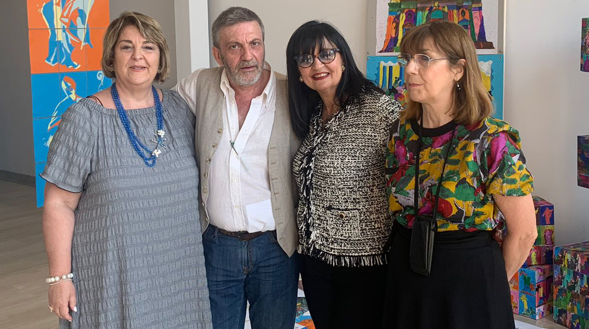 Scuola, 69esimo circolo di Barra: si conclude il progetto Gi.t.a. L’Assessore Fortini alla mostra finale al Centro Asterix