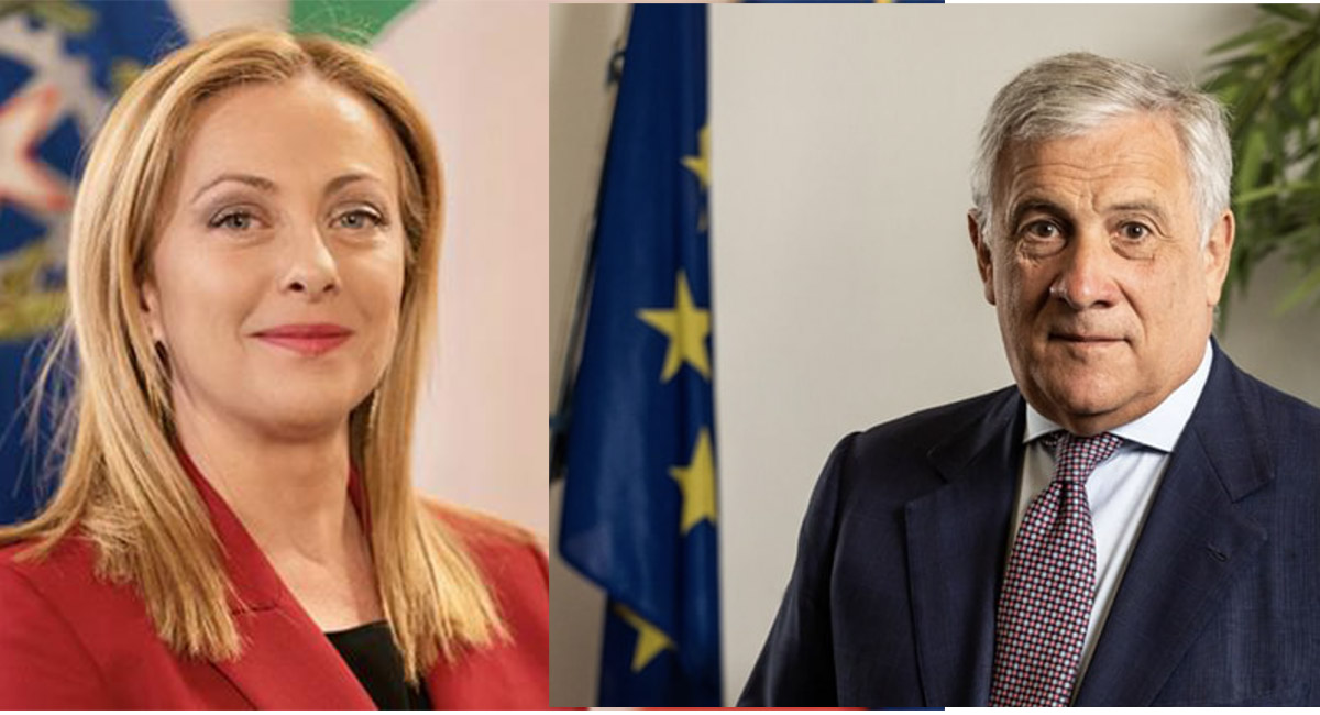 Europee 2024, telefonata Tajani a Meloni: “Gli ex FI non devono essere candidati”