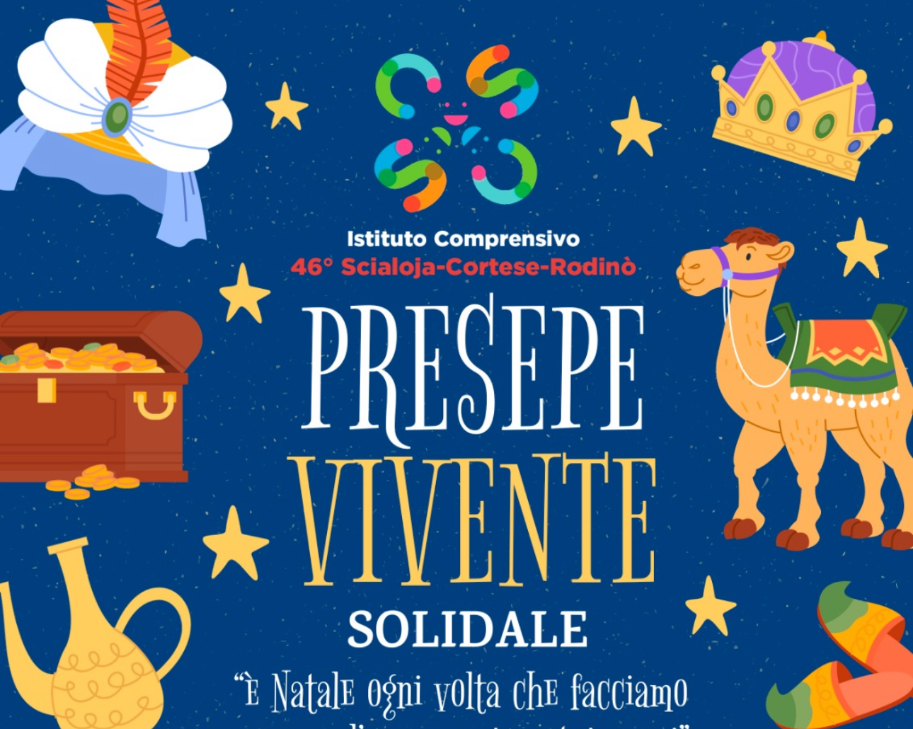 Luci a Napoli est: la magia del Natale con Presepe Vivente Solidale