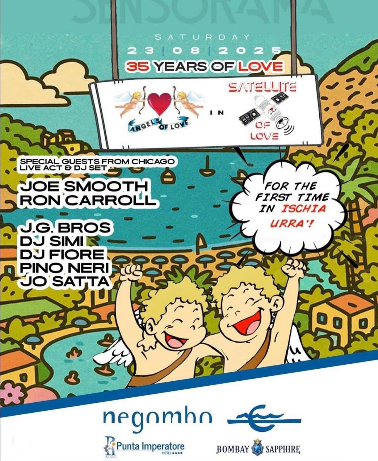 Con Carroll e Smooth fanno tappa al Negombo Dj che hanno plasmato la musica house mondiale
