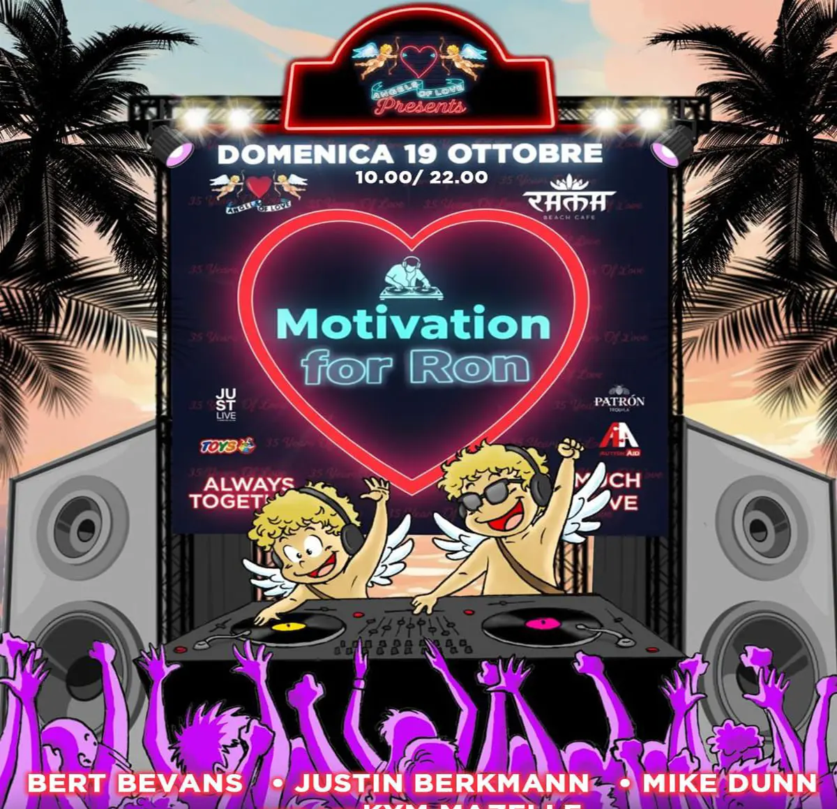 Ron Carroll, dj di fama mondiale e voce di alcune hit di Bob Sinclair