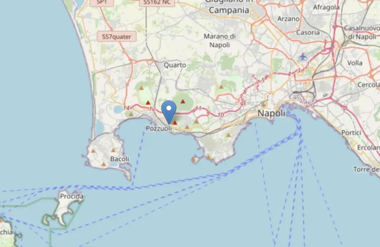 terremoto 3.3 campi flegrei