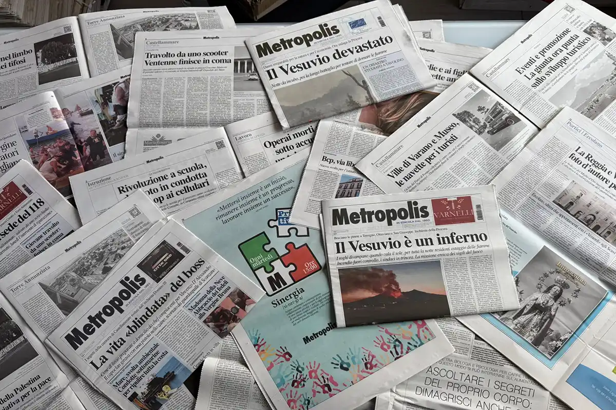 giornali metropolis