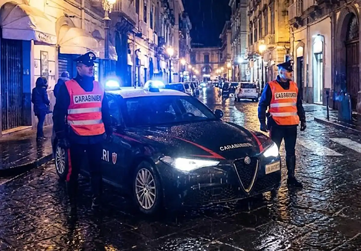 Carabinieri in servizio San Giorgio