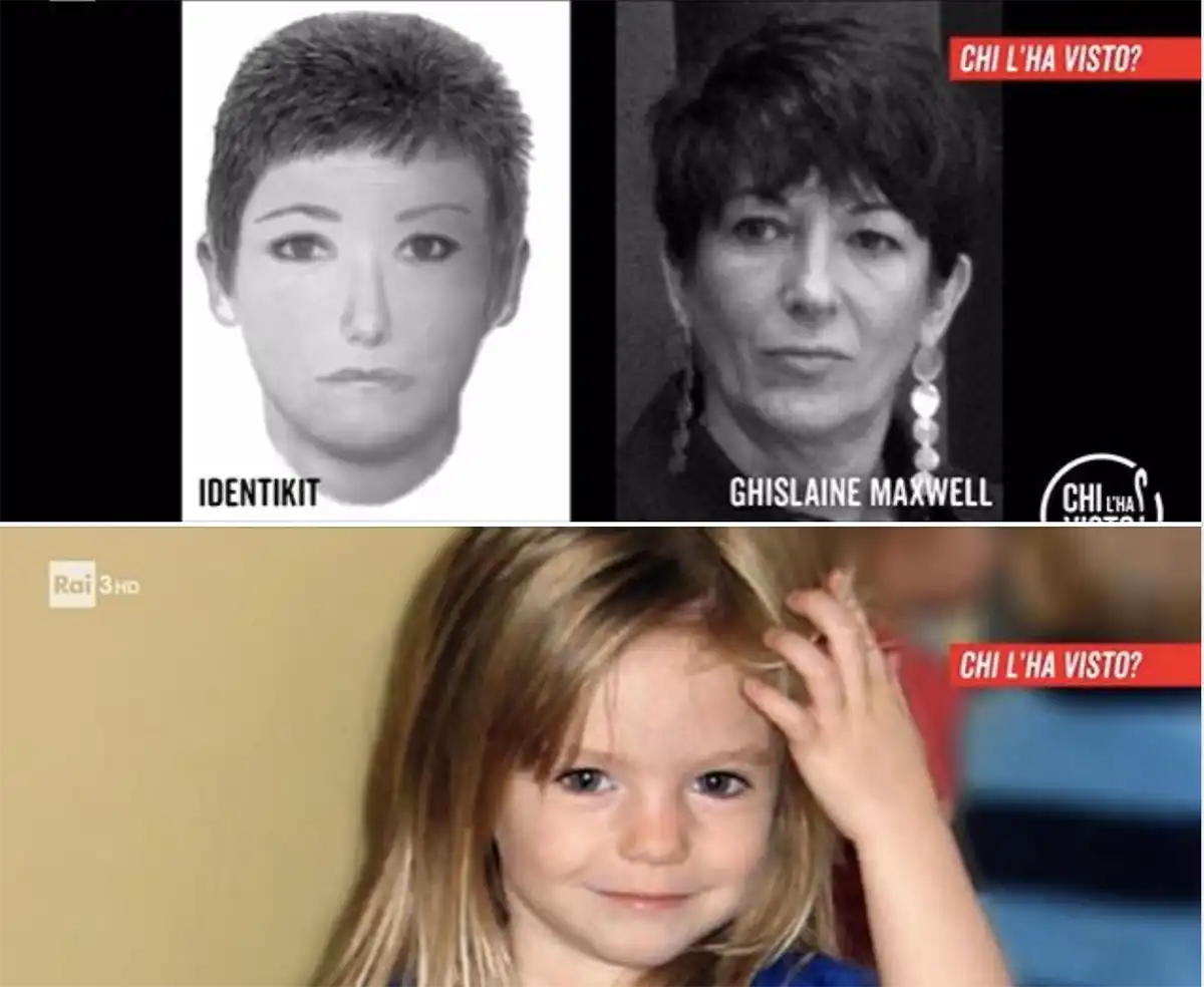 Ghislaine Maxwell sul caso McCann