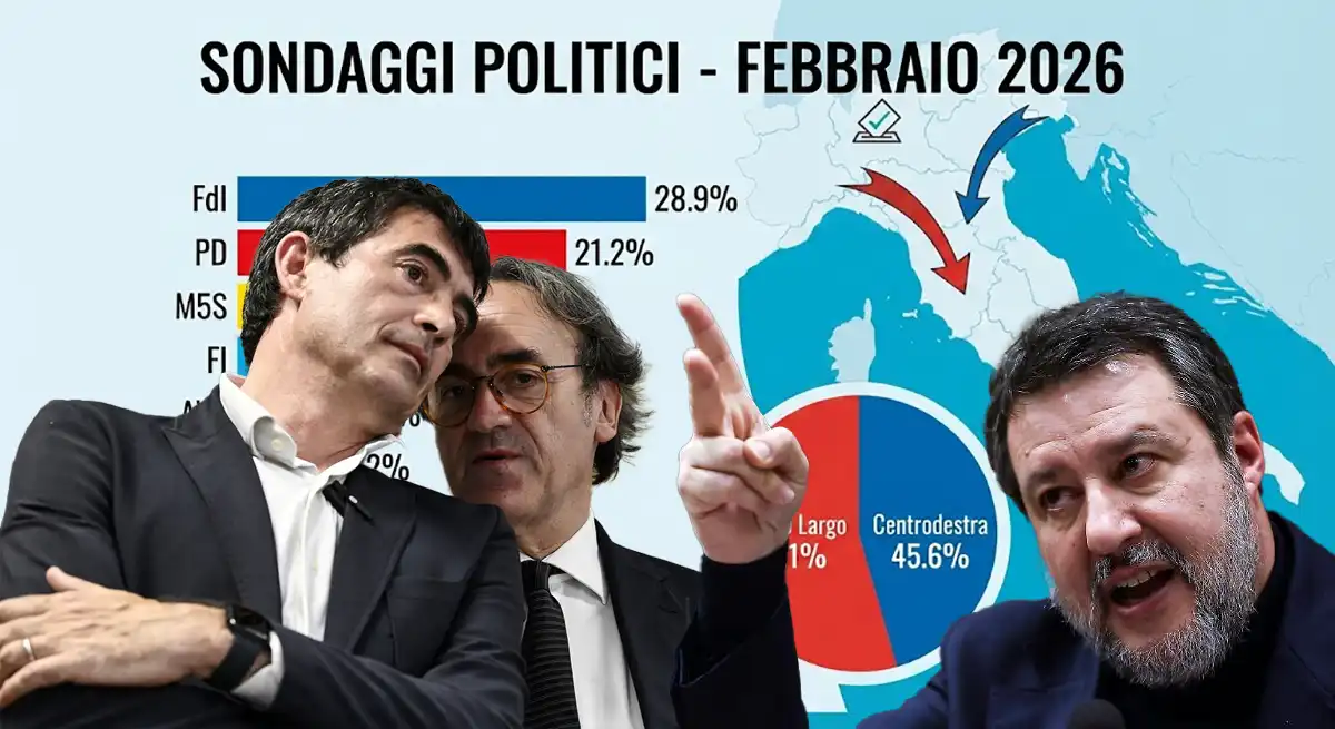 Sondaggi politici con Bonelli e fratoianni e salvini