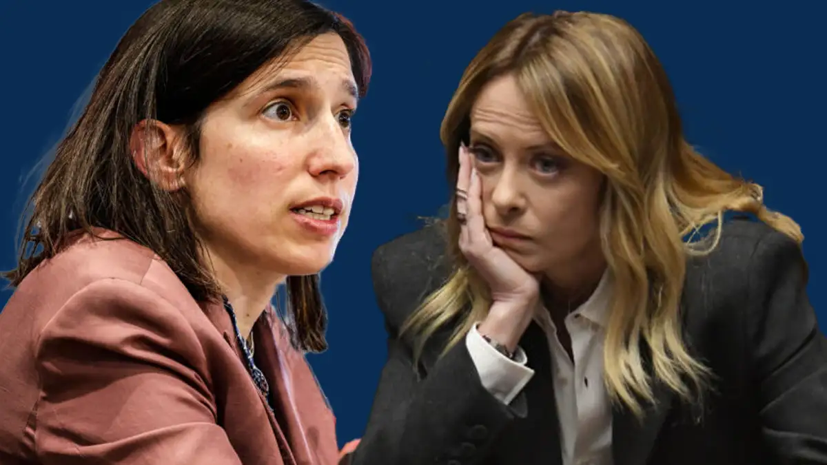 La leader del Pd ha rubato la scena alla Meloni