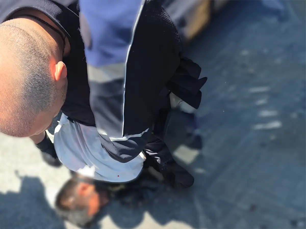 intervento della polizia locale ai colli aminei
