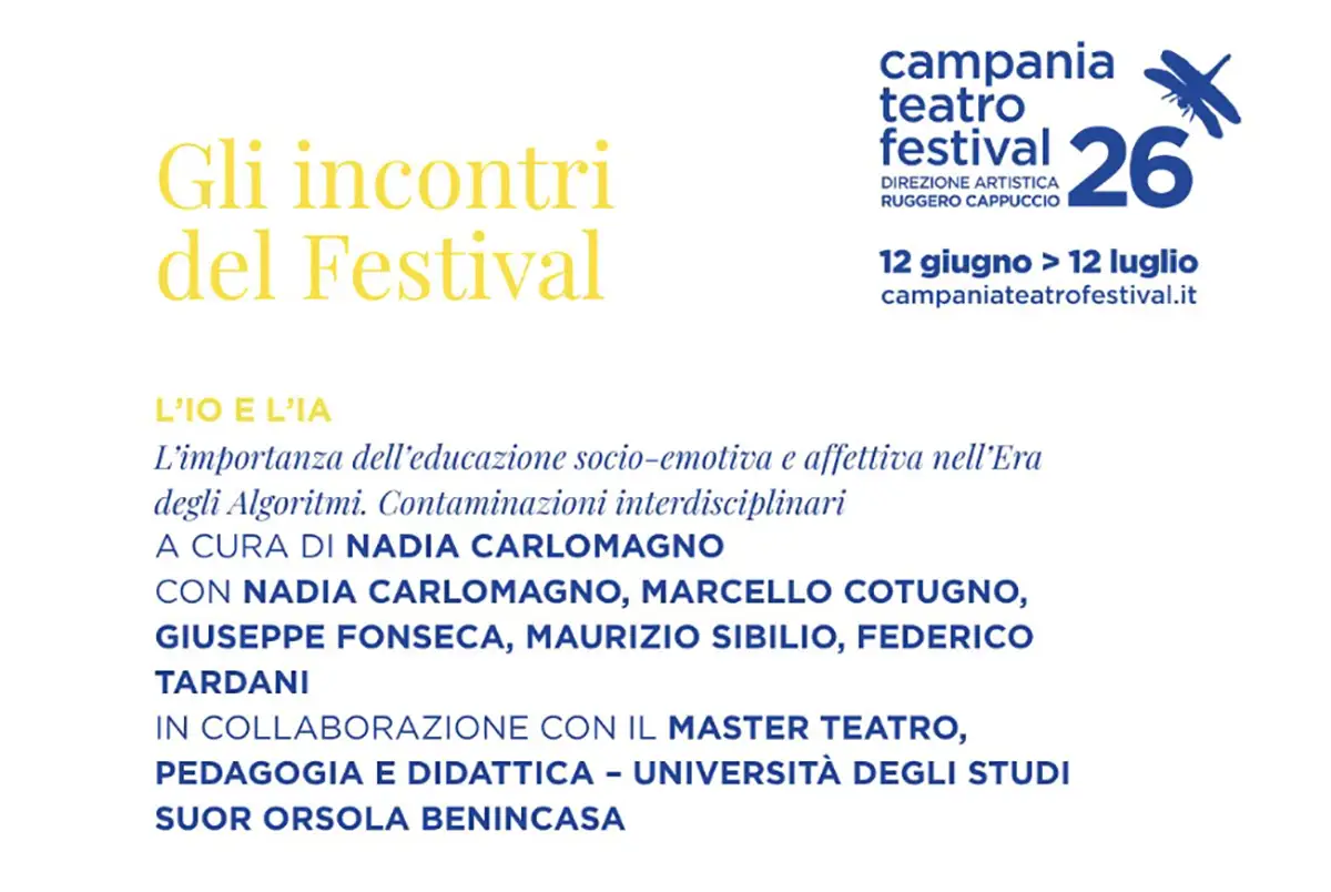 L’Intelligenza Artificiale spegnerà le nostre emozioni? L’evento al Campania Teatro Festival