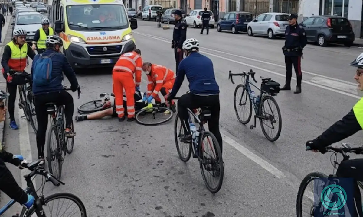 Ciclista morto San Giovanni a Teduccio