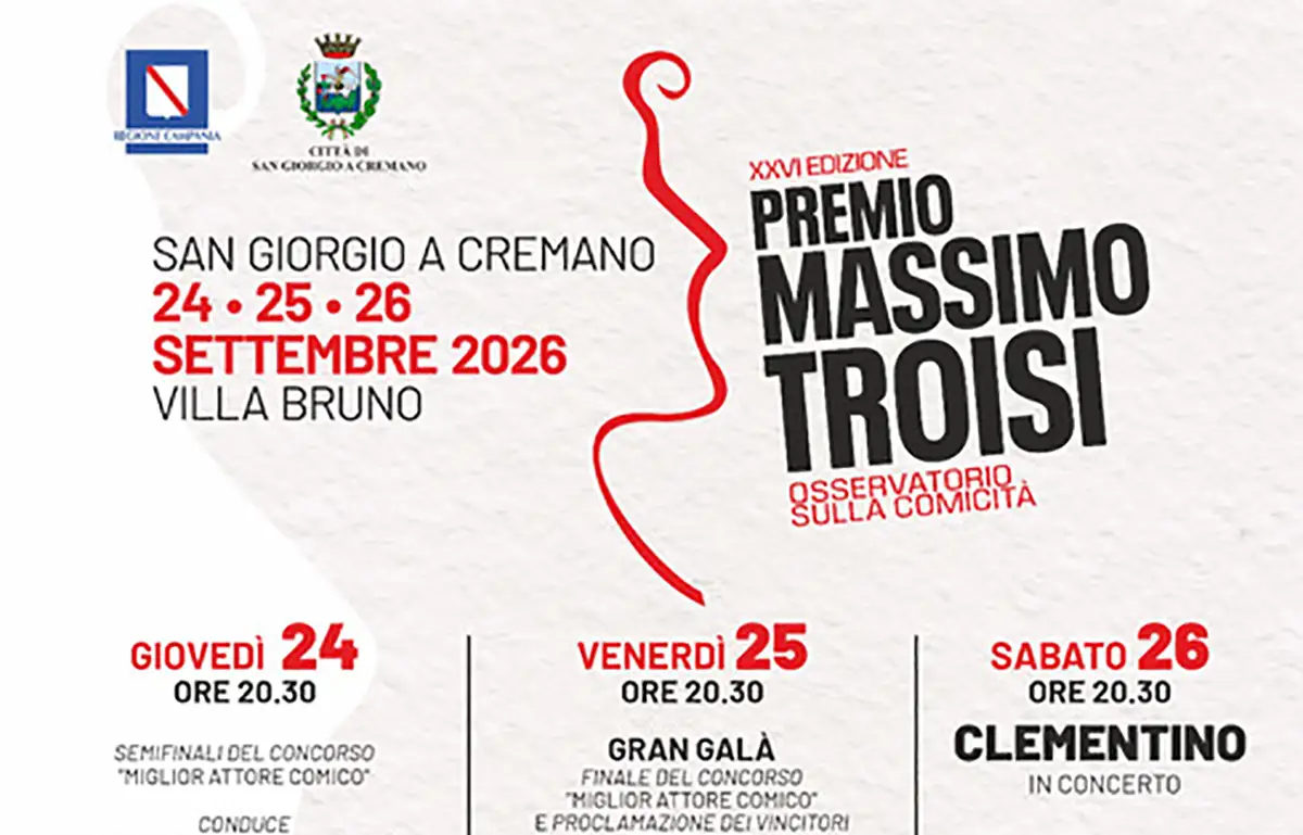 personaggi premio massimo troisi